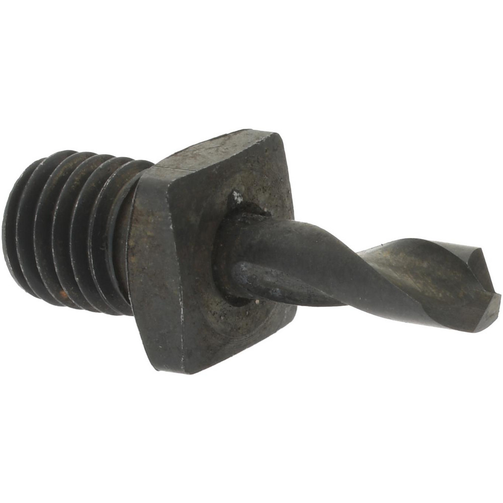 Threaded Shank Drill Bit: #30, 135 ° Point, 1/4-28 Shank, Cobalt