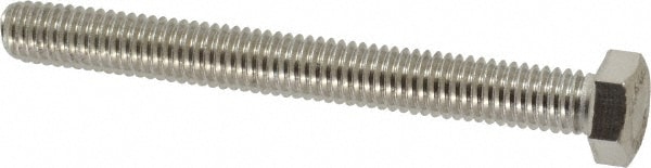 Value Collection R34444894 Hex Head Cap Screw: 3/8-16 x 3-1/2", Grade 18-8 Stainless Steel, Uncoated Image