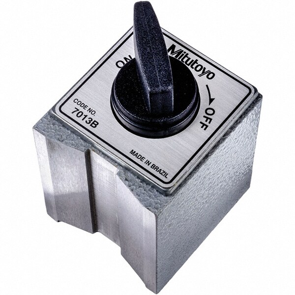Magnetic Indicator Base: 58.50 mm Base Length, 50 mm Base Width, 55 mm Base Height, with Fine Adjustment On, Off Switch