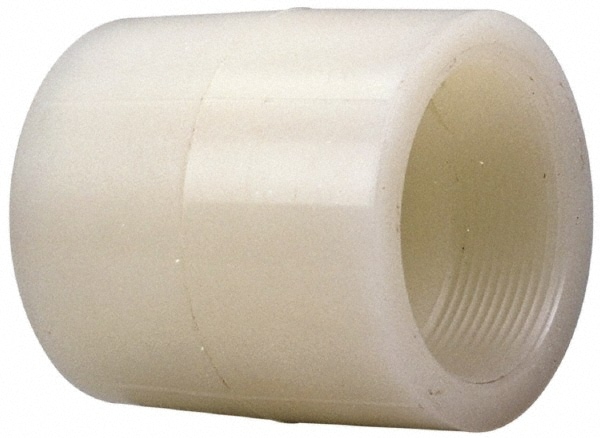 NIBCO CE00500 1/2" PVDF Plastic Pipe Adapter Coupling Image