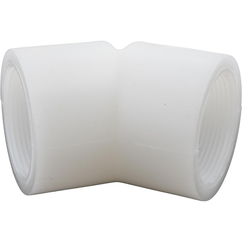 1-1/2" PVDF Plastic Pipe 45° Elbow