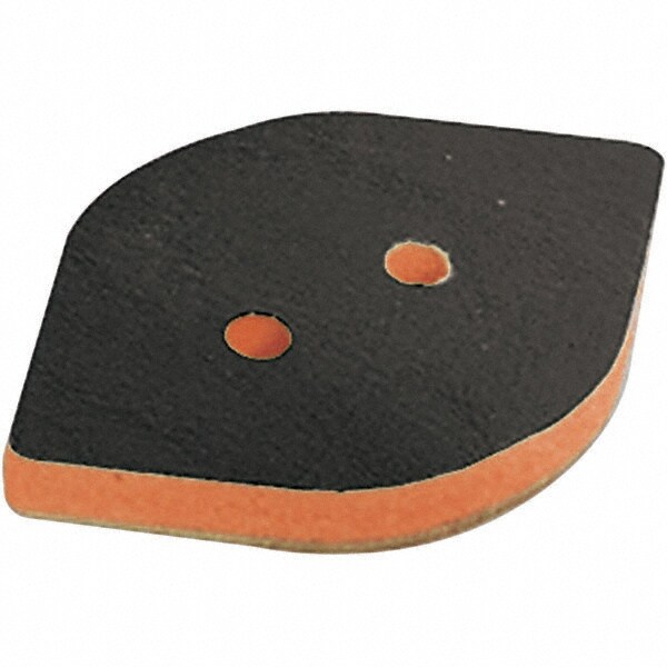 2-3/8" Wide, 3-3/4" Long,  Tear Drop Conversion Backing Pad