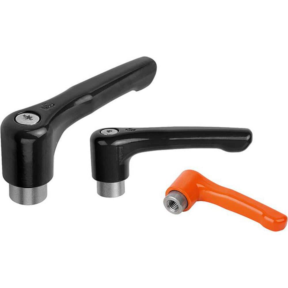 Clamp Handle Grips; For Use With: Small Tools; Utensils; Gauges ; Grip Length: 3.6000 ; Material: Die Cast Zinc