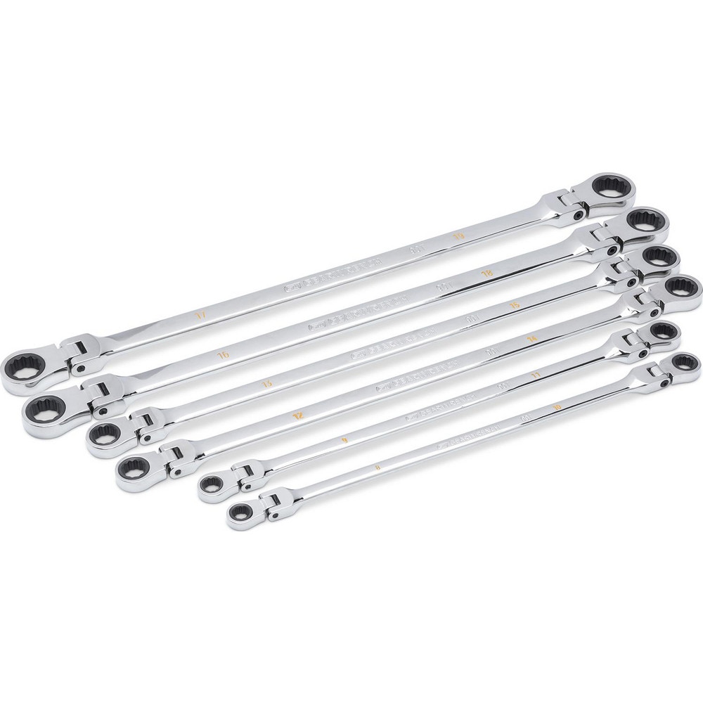 GEARWRENCH - Flex Head Wrench Set: 6 Pc | MSC Industrial Supply Co.