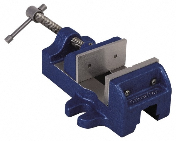 Gibraltar G-112400 1-1/2" Jaw Opening Capacity x 1" Throat Depth, Horizontal Drill Press Vise Image