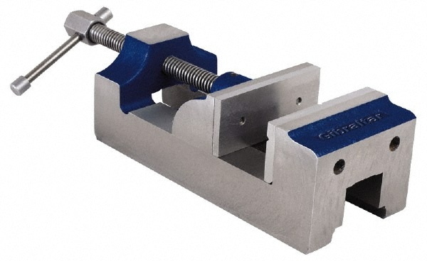 Gibraltar G-110181A 3" Jaw Opening Capacity x 1-1/2" Throat Depth, Horizontal Drill Press Vise 