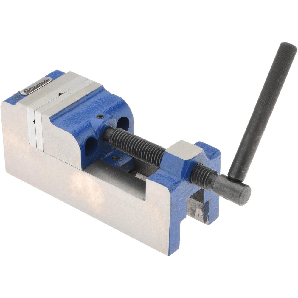 Gibraltar G-110180 1-1/2" Jaw Opening Capacity x 1" Throat Depth, Horizontal Drill Press Vise Image