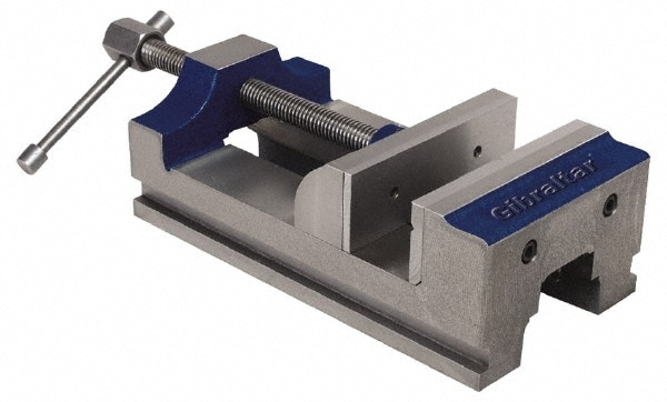 Gibraltar G-110182 3" Jaw Opening Capacity x 1-3/4" Throat Depth, Horizontal Drill Press Vise Image