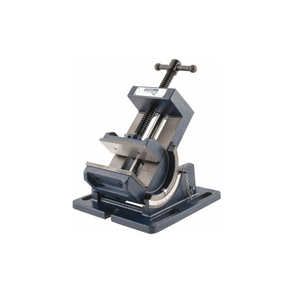 Gibraltar Machine Vise 4" Jaw Width, 4" Jaw Opening, Angle