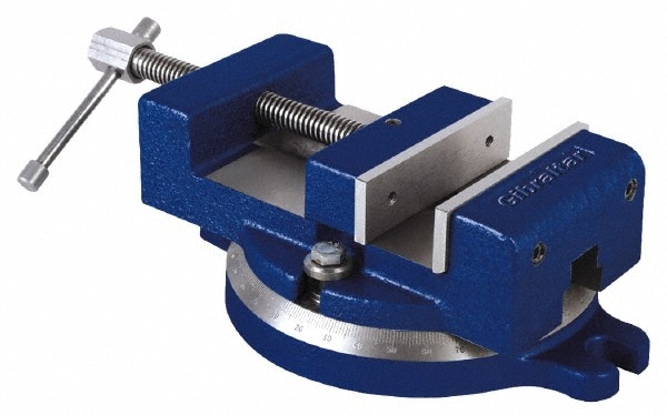 Gibraltar G-110905 Machine Vise: 4" Jaw Opening, Horizontal, Swivel Base Image