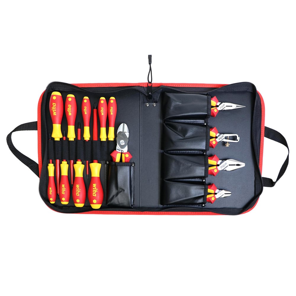 Combination Hand Tool Set: 14 Pc, Insulated Tool Set
