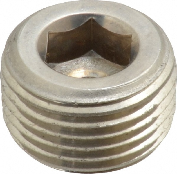 Merit Brass - Pipe Hex Countersunk Plug: 3/8