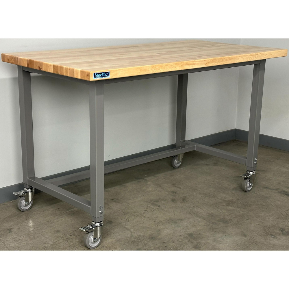 Stackbin - Mobile Work Benches: Type: Wood; Bench Type: Mobile ...