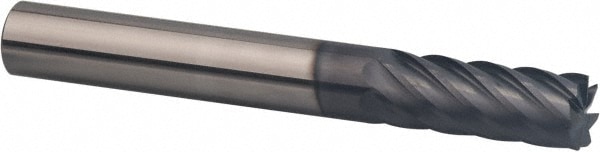 SGS 36620 Square End Mill: 3/16 Dia, 5/8 LOC, 3/16 Shank Dia, 2 OAL, 7 Flutes, Solid Carbide Image