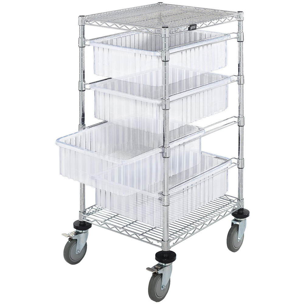 Bin Shelving: Bin Shelving Type: Bin Cart; Shelf Type: Adjustable