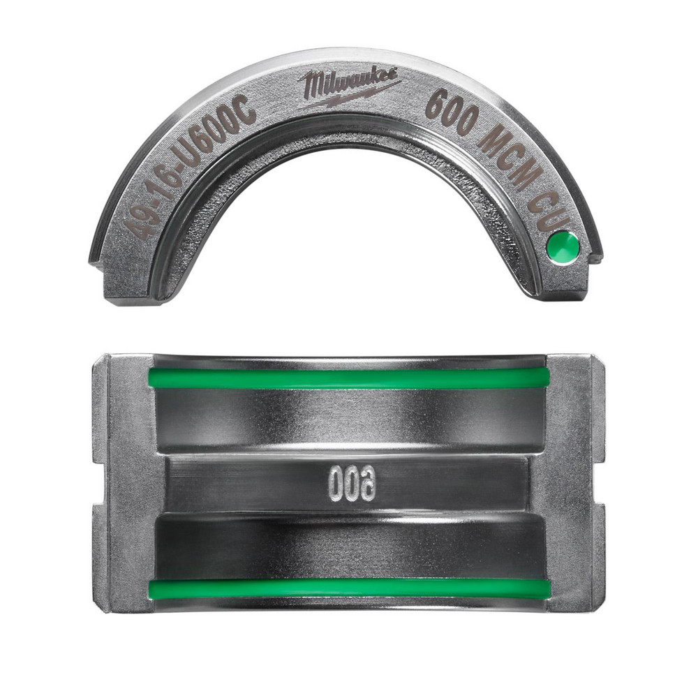 Power Crimper Dies: Die Type: U; Compatible Material: Copper; Crimping Capacity: 600 MCM