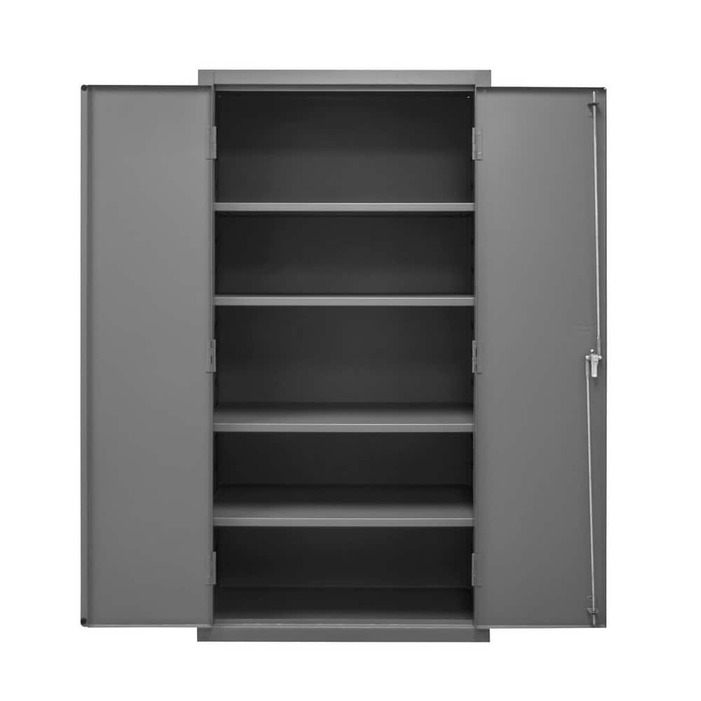 Locking Steel Storage Cabinet: 36" Wide, 24" Deep, 72" High