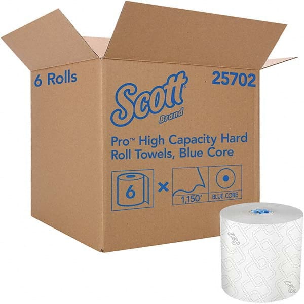 Scott 25702 Scott Pro Hard Roll Paper Towels (25702) for Scott Pro Dispenser (Blue Core Only) with Absorbency Pockets 