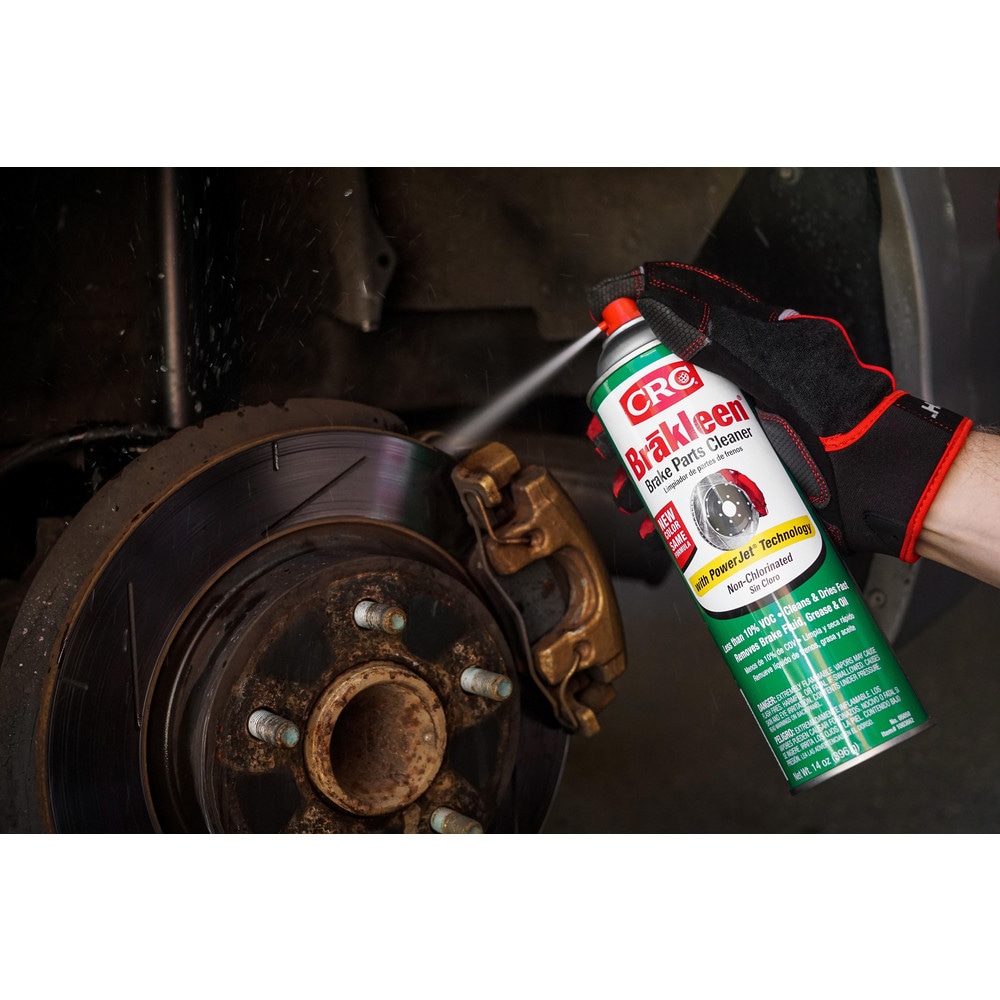 | Brakleen® Brake Parts Cleaner: 20.00 oz, Aerosol Can - Non-Chlorinated, Flammable | Part # - CRC 05050