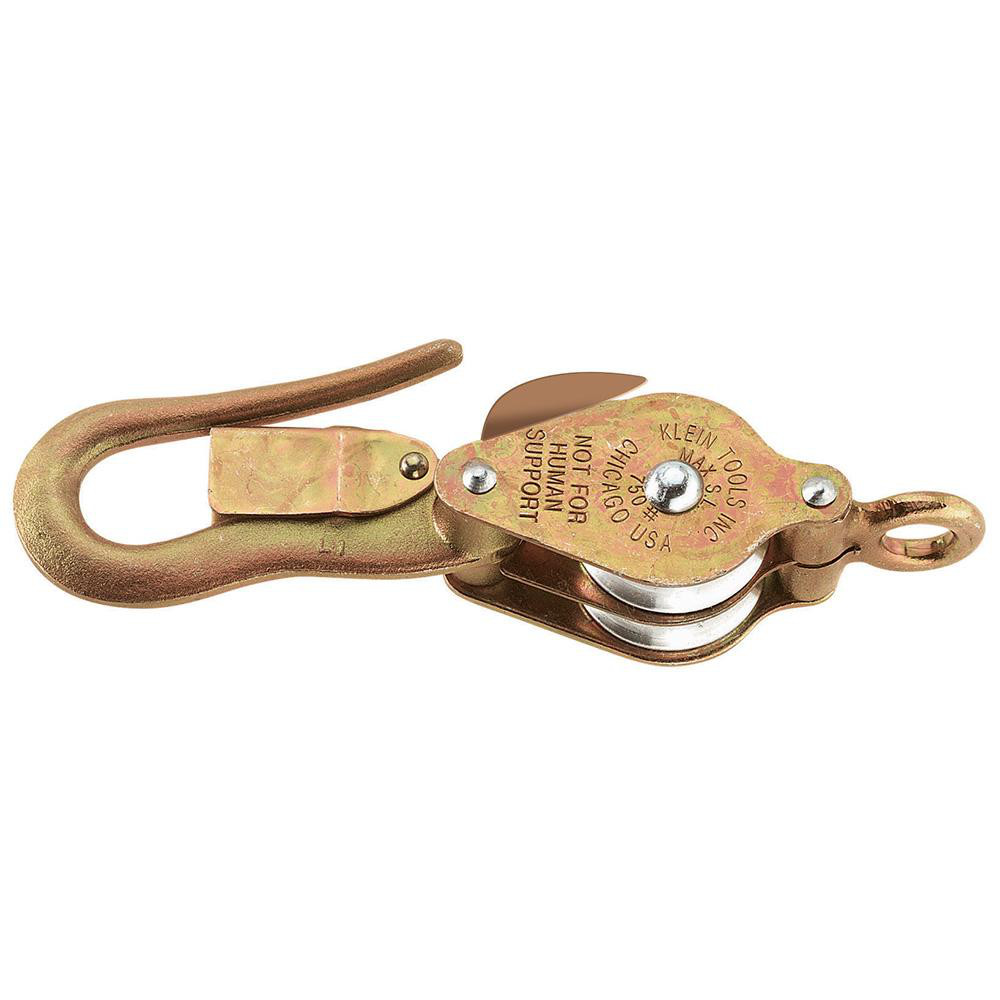 Klein Pull Rope Klein Tools - Pulley Blocks: Rope Type: Fibrous | MSC Direct