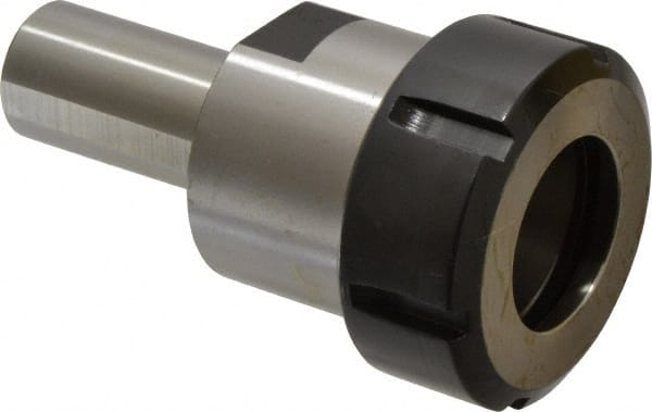Scully Jones 5224 Collet Chuck: 0.1575 to 1.0236" Capacity, ER Collet, 1" Shank Dia, Straight Shank 