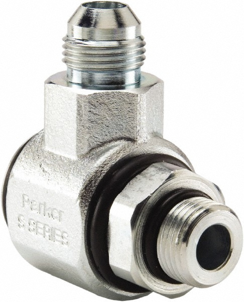Hydraulic Hose Swivel Fitting: 3/4", 3/4-16, 3,000 psi