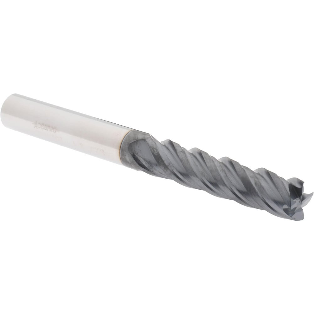 Accupro - Corner Radius End Mill: 3/8