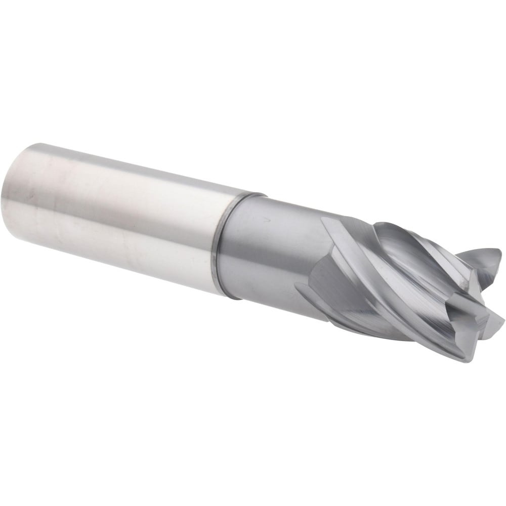 Accupro - Corner Radius End Mill: 1" Dia, 1-1/4" LOC, 0.0600" Radius, 4