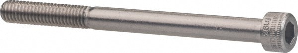 Holo-Krome 780190200 Hex Head Cap Screw: #10-24 x 2", Grade 18-8 Stainless Steel, Uncoated Image