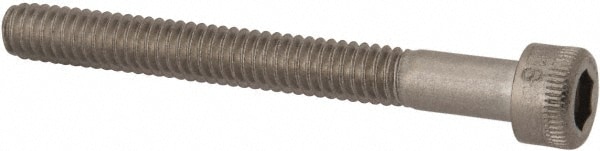 Holo-Krome 780160150 Hex Head Cap Screw: #8-32 x 1-1/2", Grade 18-8 Stainless Steel, Uncoated Image