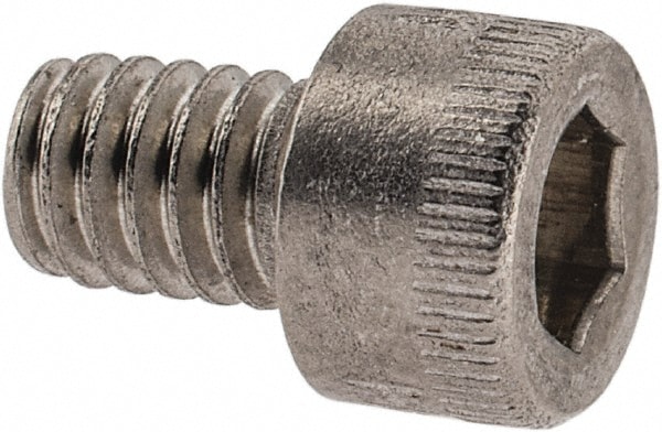 Holo-Krome 780160025 Hex Head Cap Screw: #8-32 x 1/4", Grade 18-8 Stainless Steel, Uncoated Image