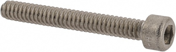 Holo-Krome 780110088 Hex Head Cap Screw: #4-40 x 7/8", Grade 18-8 Stainless Steel, Uncoated Image