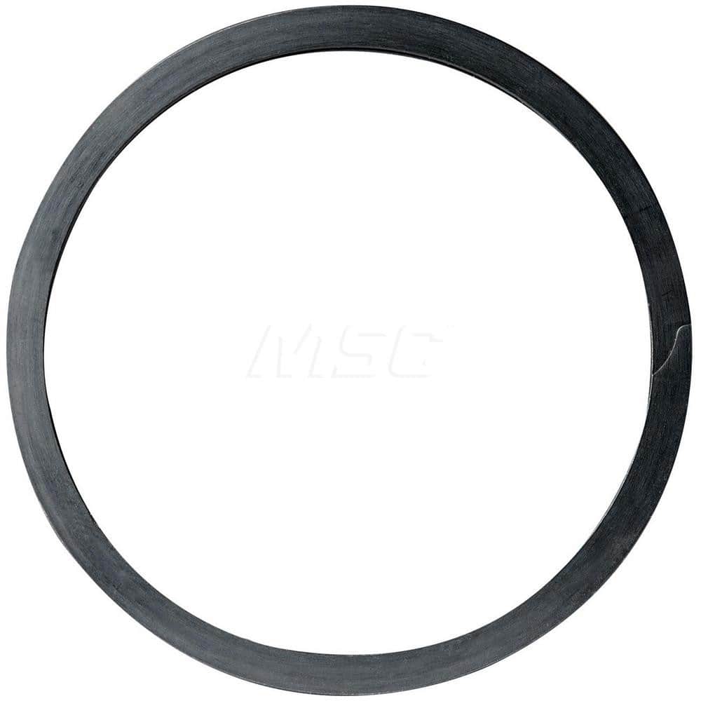 Rotor Clip CG-500ST OIL External Spiral Retaining Ring: 4.79" Groove Dia, 5" Shaft Dia, 1060-1090 Steel, Oil Coated 