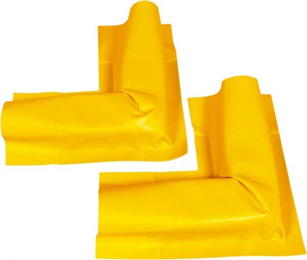 UltraTech. 8642 Pack of (2), 0.6 Long x 0.46 Wide x 2" High, Spill Containment Corners 
