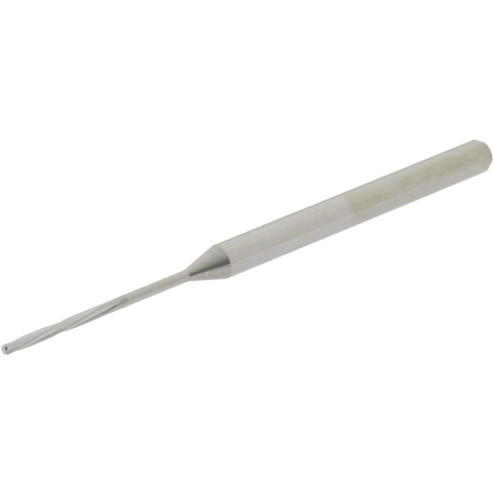Hertel MR34-0401.281 Chucking Reamer: #60, 50 mm OAL, 7 mm Flute Length, Spiral Flute, Straight Shank, Solid Carbide Image