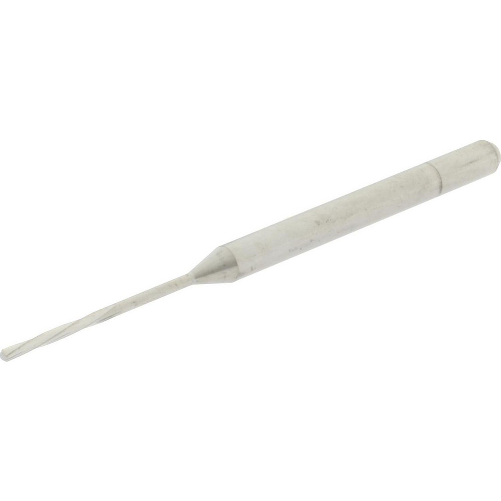 Hertel MR34-0398.281 Chucking Reamer: 1.01 mm Dia, 50 mm OAL, 7 mm Flute Length, Spiral Flute, Straight Shank, Solid Carbide Image