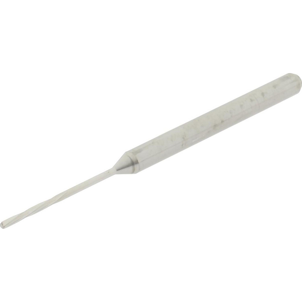 Hertel MR34-0374.281 Chucking Reamer: 0.95 mm Dia, 50 mm OAL, 7 mm Flute Length, Spiral Flute, Straight Shank, Solid Carbide Image