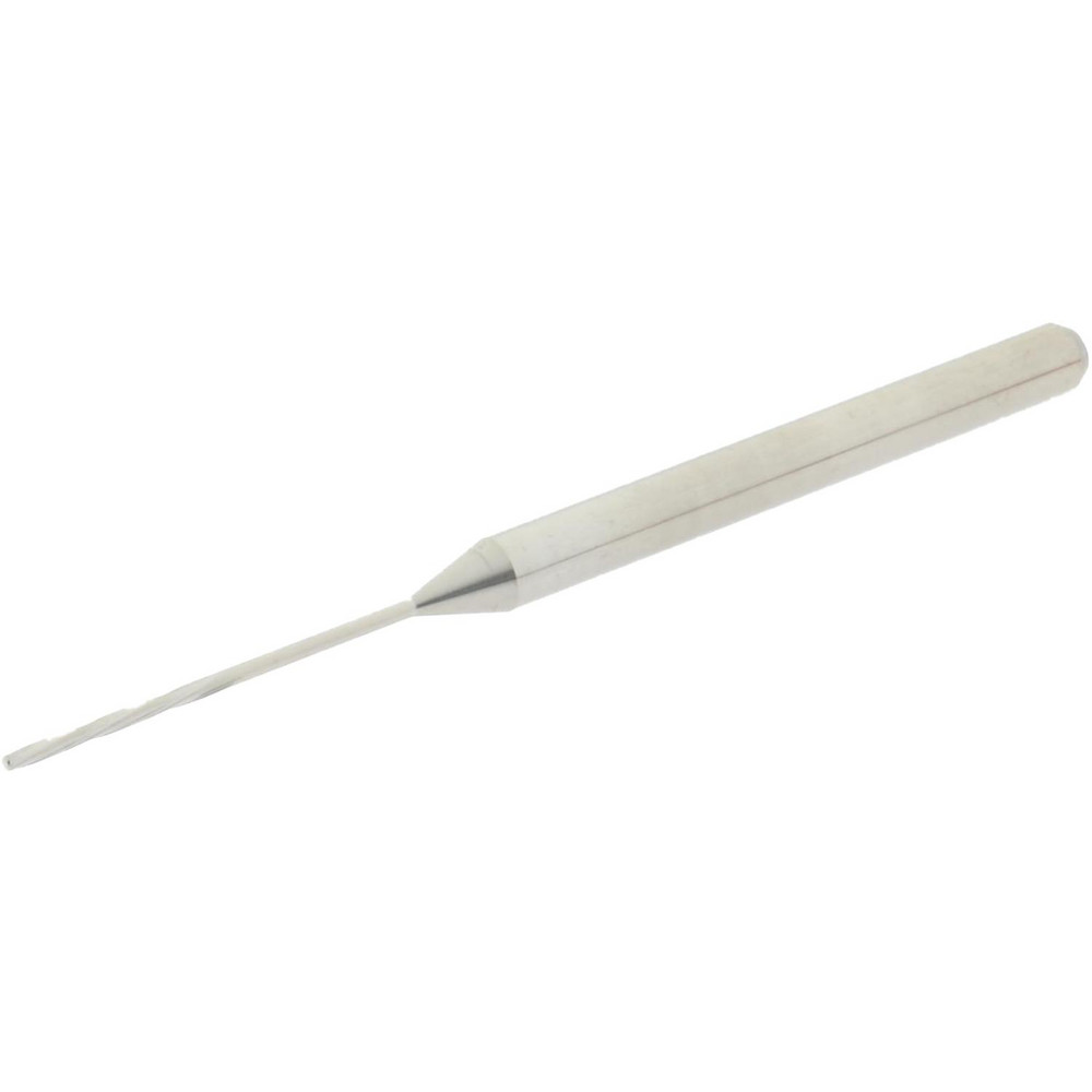 Hertel MR34-0303.281 Chucking Reamer: 0.0303" Dia, 1.9685" OAL, 0.7087" Flute Length, Straight Shank, Solid Carbide Image