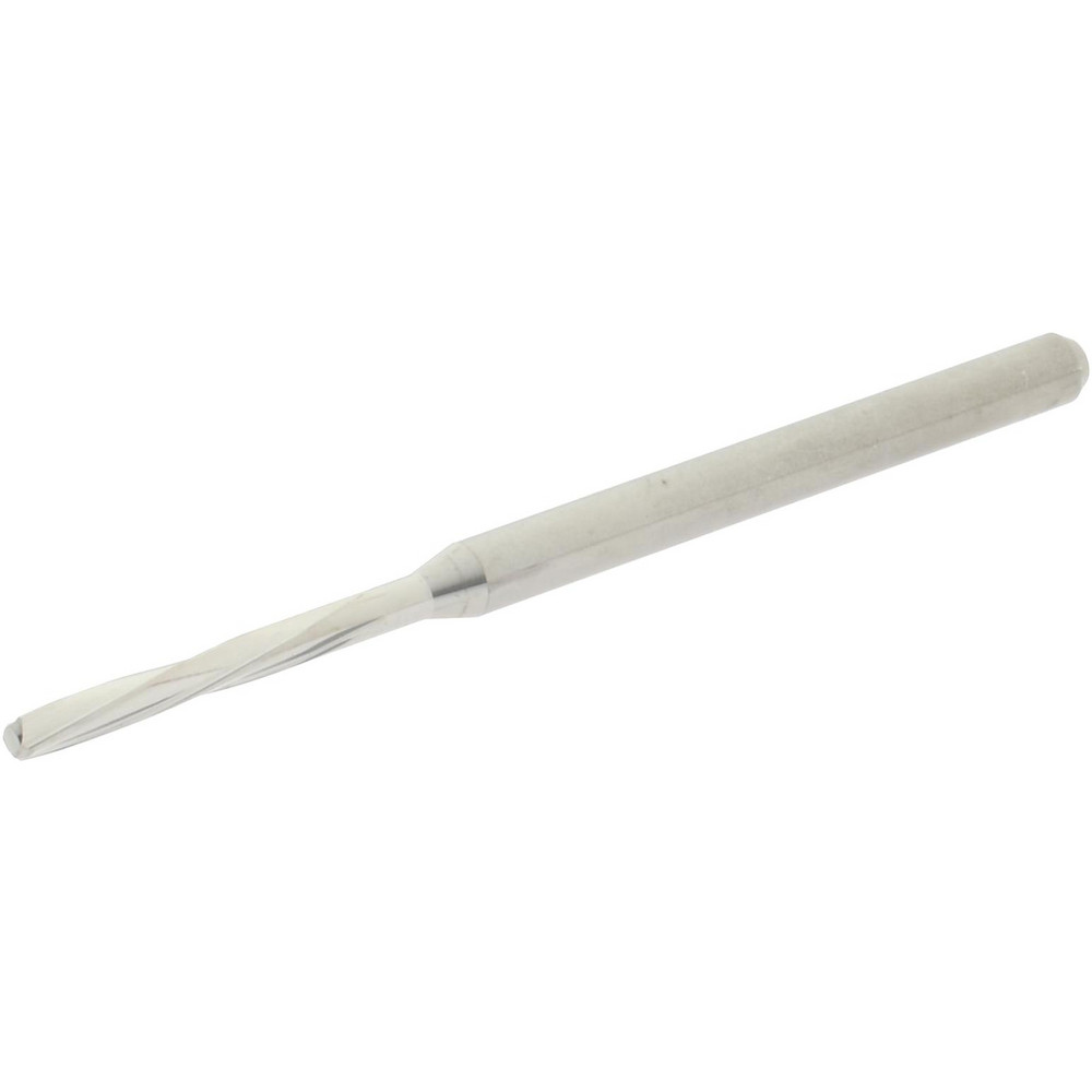 Hertel MR34-0724.406 Chucking Reamer: 0.0724" Dia, 1.9685" OAL, 0.7087" Flute Length, Straight Shank, Solid Carbide Image