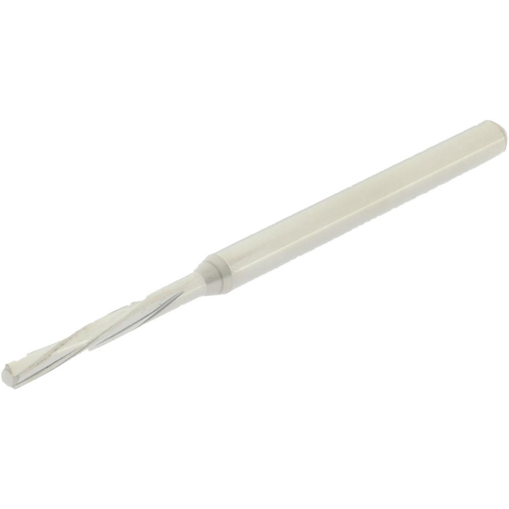 Hertel MR34-0716.406 Chucking Reamer: 0.0717" Dia, 1.9685" OAL, 0.7087" Flute Length, Straight Shank, Solid Carbide Image