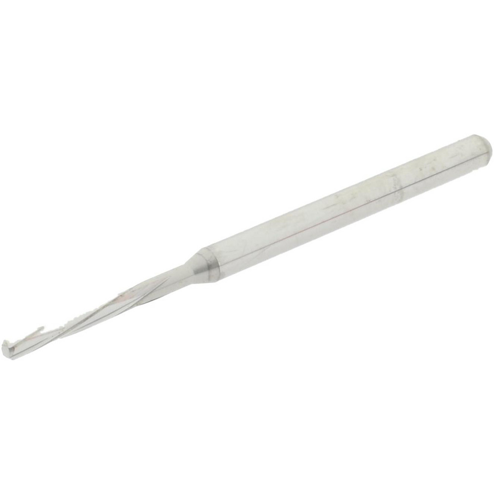 Hertel MR34-0708.406 Chucking Reamer: 0.0709" Dia, 1.9685" OAL, 0.7087" Flute Length, Straight Shank, Solid Carbide Image