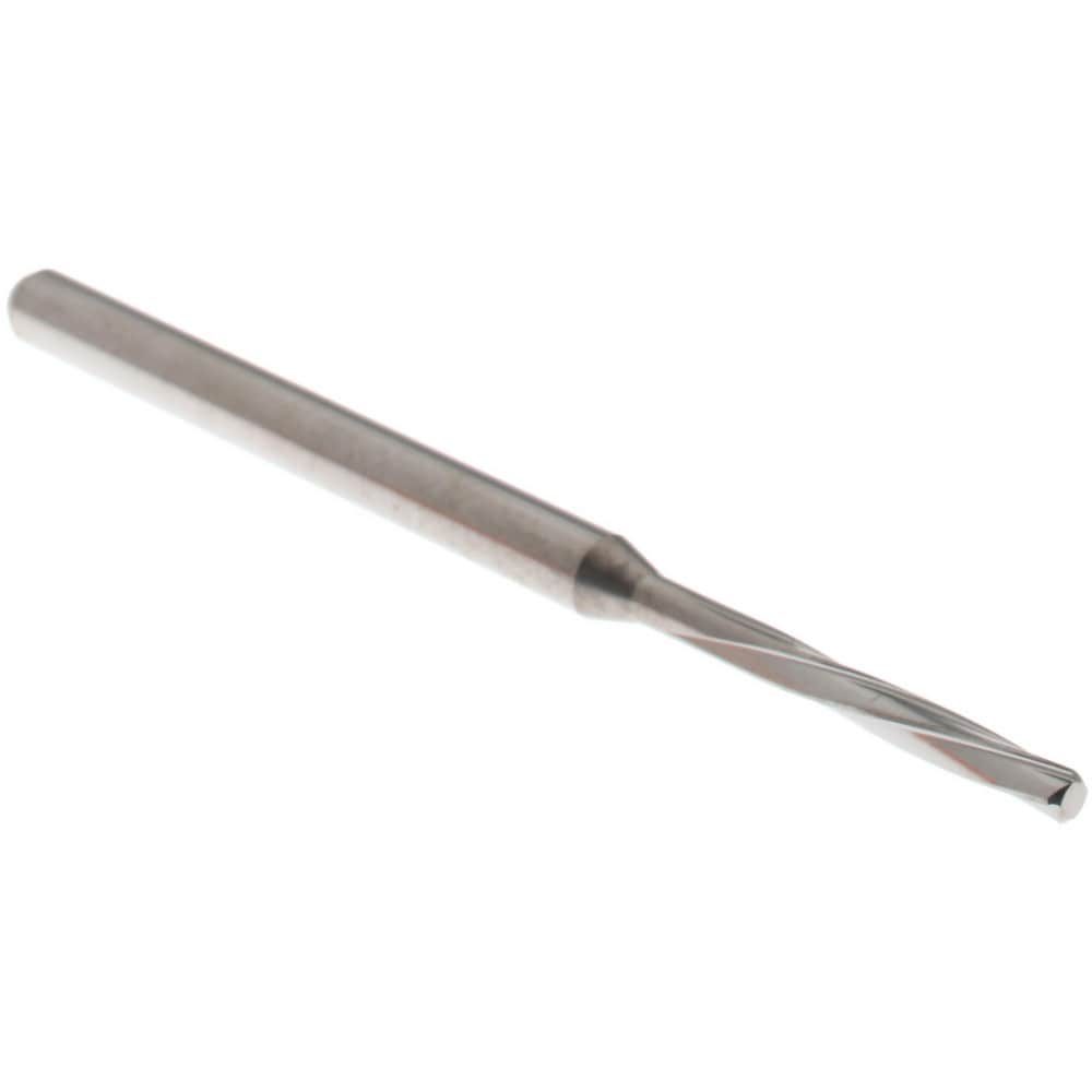 Chucking Reamer: 1.79 mm Dia, 50 mm OAL, 10 mm Flute Length, Spiral Flute, Straight Shank, Solid Carbide