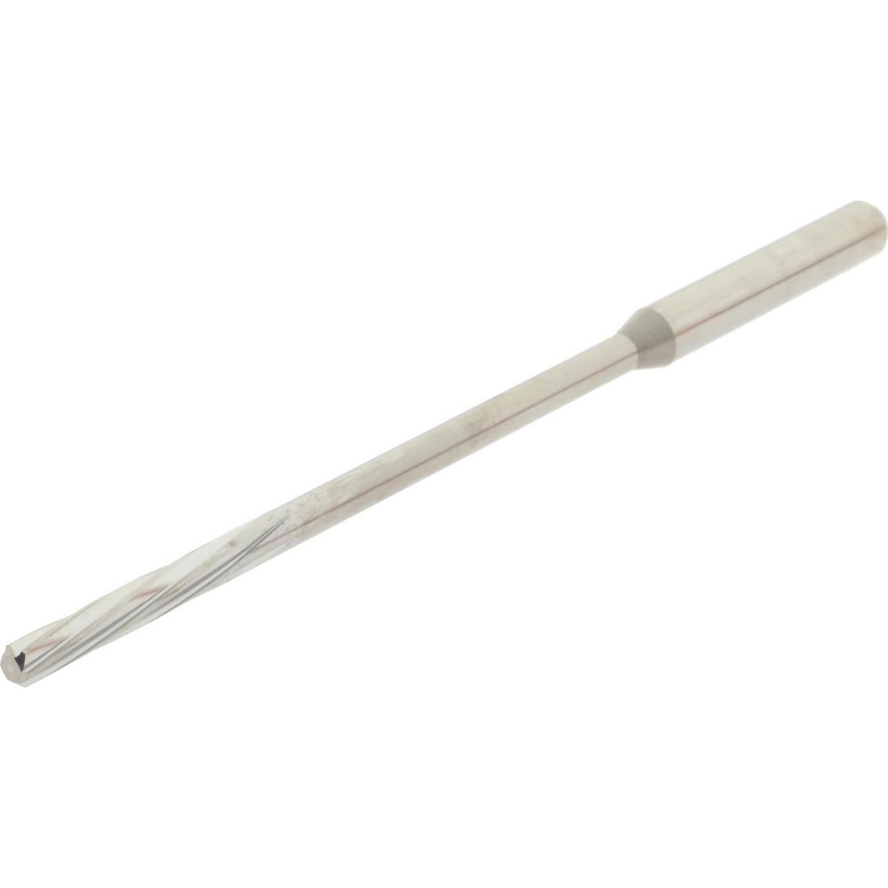 Hertel MR46-1015.563 Chucking Reamer: 0.1015" Dia, 2.9527" OAL, 2.0078" Flute Length, Straight Shank, Solid Carbide Image