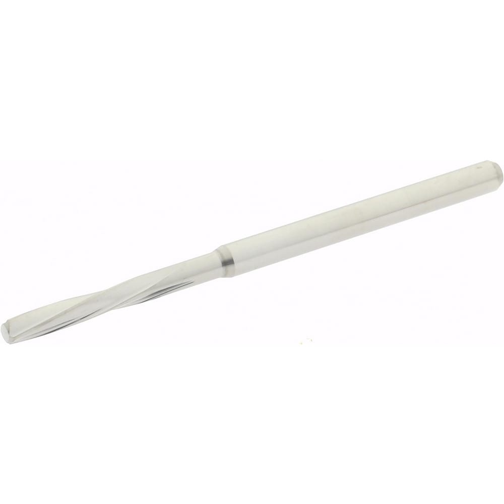 Hertel MR34-0941.438 Chucking Reamer: 0.0941" Dia, 1.9685" OAL, 0.7087" Flute Length, Straight Shank, Solid Carbide Image