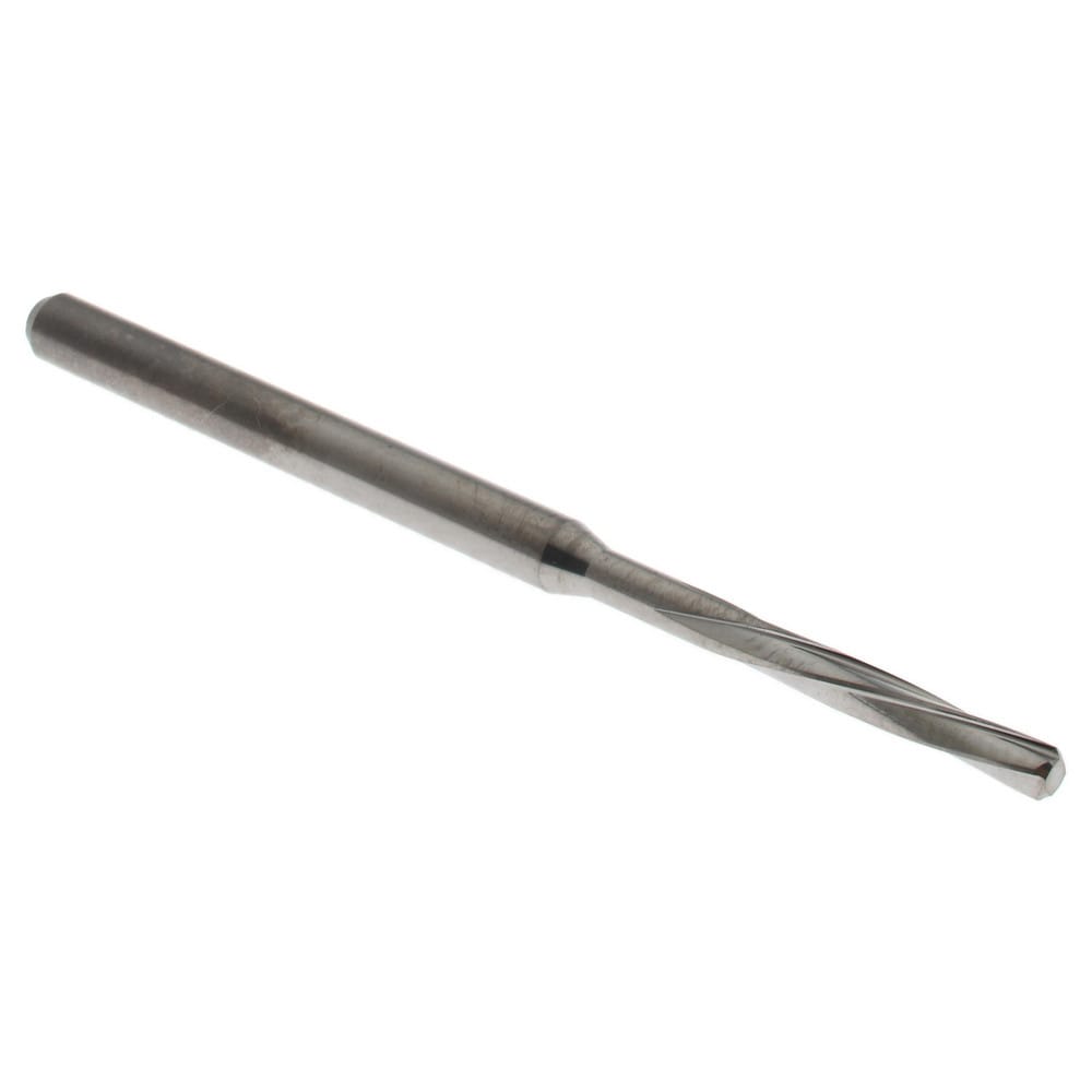 Chucking Reamer: 2.01 mm Dia, 50 mm OAL, 11 mm Flute Length, Spiral Flute, Straight Shank, Solid Carbide
