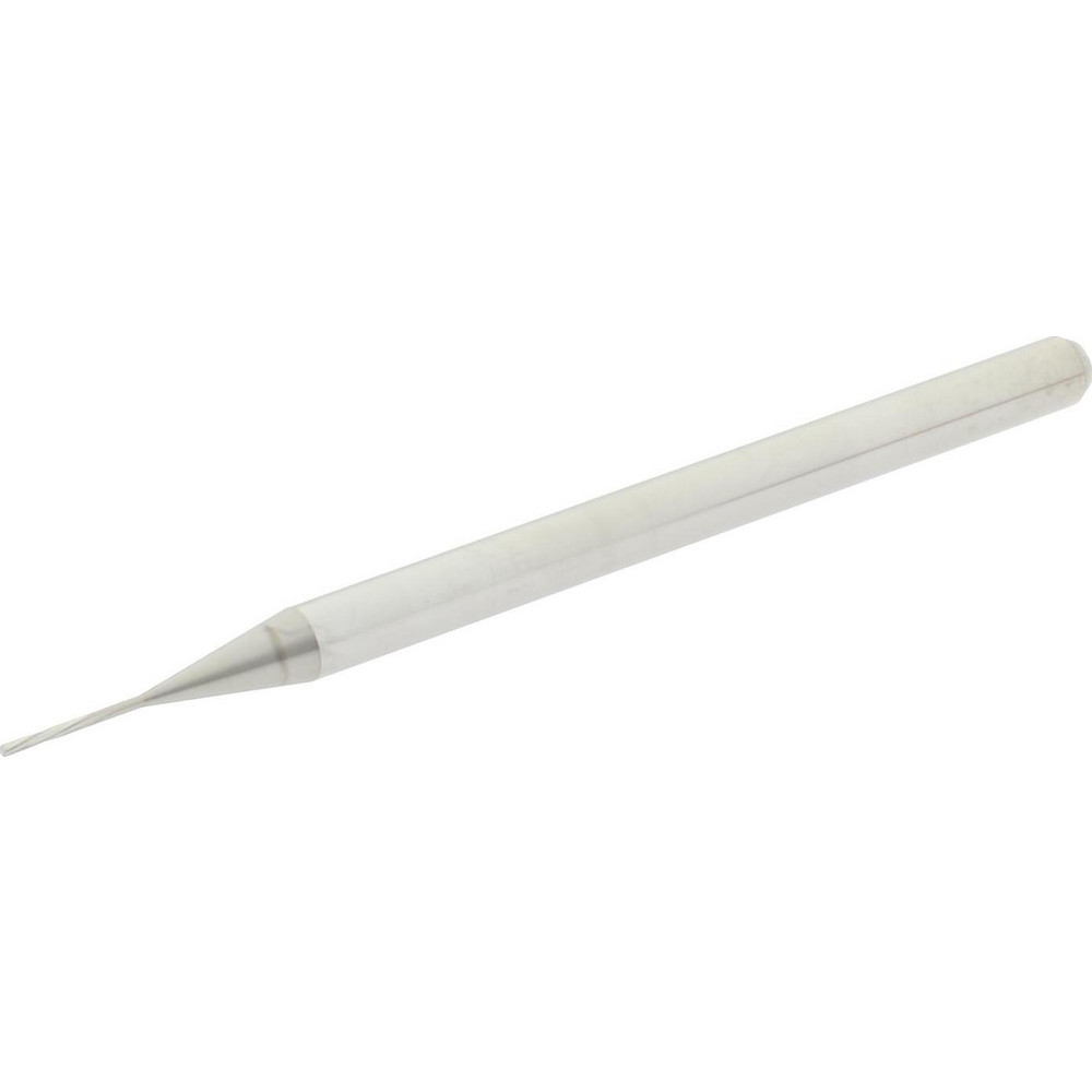 Hertel MR34-0205.118 Chucking Reamer: 0.0205" Dia, 1.9685" OAL, 0.2362" Flute Length, Straight Shank, Solid Carbide Image