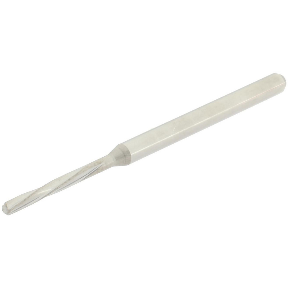 Hertel MR34-0689.406 Chucking Reamer: 0.0689" Dia, 1.9685" OAL, 0.7087" Flute Length, Straight Shank, Solid Carbide Image