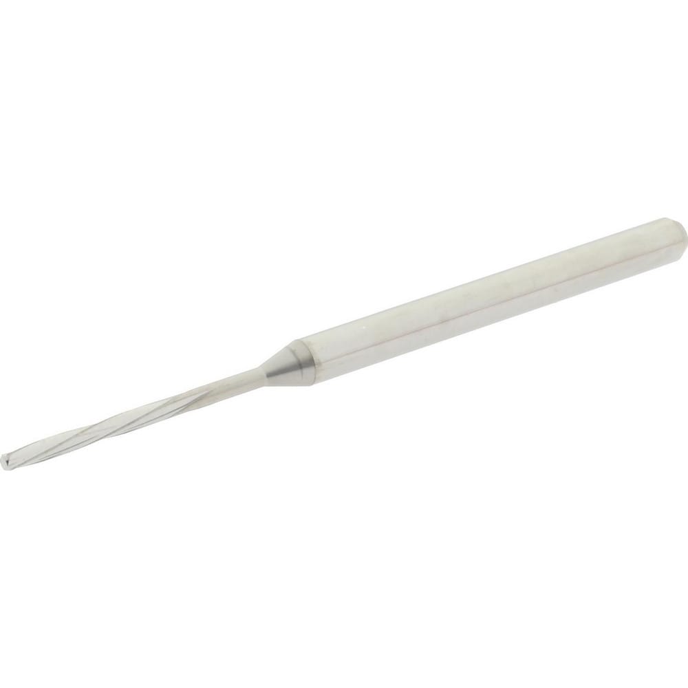 Hertel MR34-0508.406 Chucking Reamer: 0.0508" Dia, 1.9685" OAL, 0.7087" Flute Length, Straight Shank, Solid Carbide Image