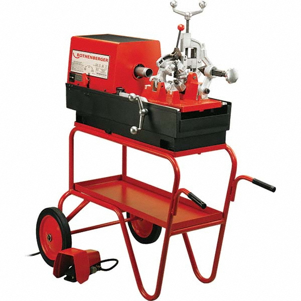Rothenberger Pipe Threading Machines; Minimum Pipe Size Capacity