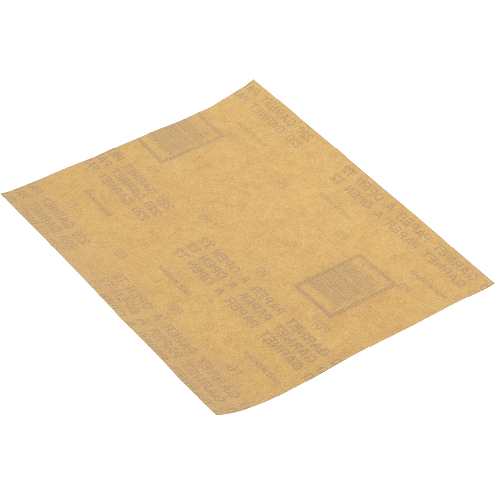 Norton 66261101488 Sanding Sheet: 220 Grit, Garnet Image